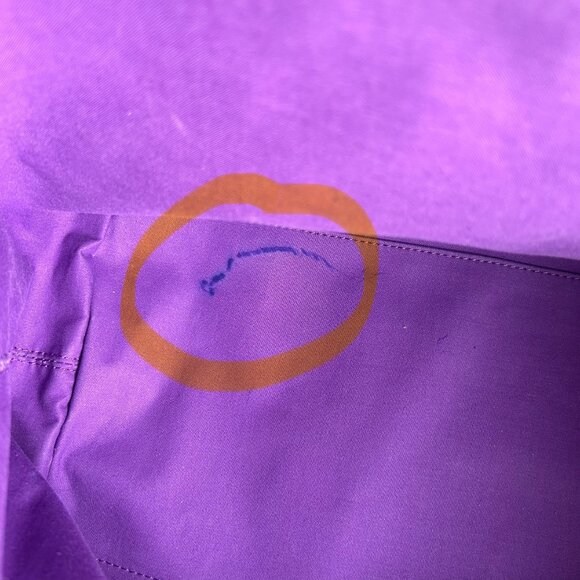 Amanda Smith Polka Dot Large tote/Shoulder Bag, Weekender, Grocery Bag in  purpl - Picture 12 of 12